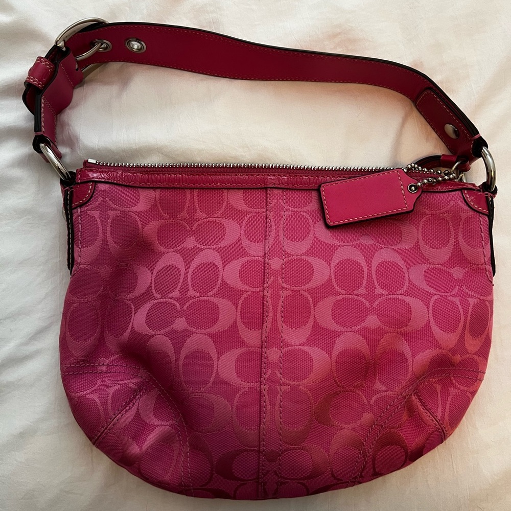 Pink Coach Purse